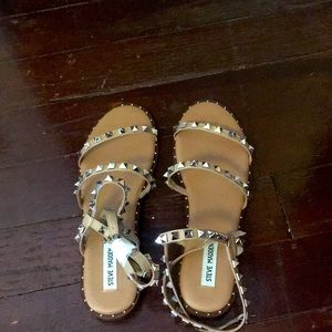 Brand new, Steve Madden studded sandals